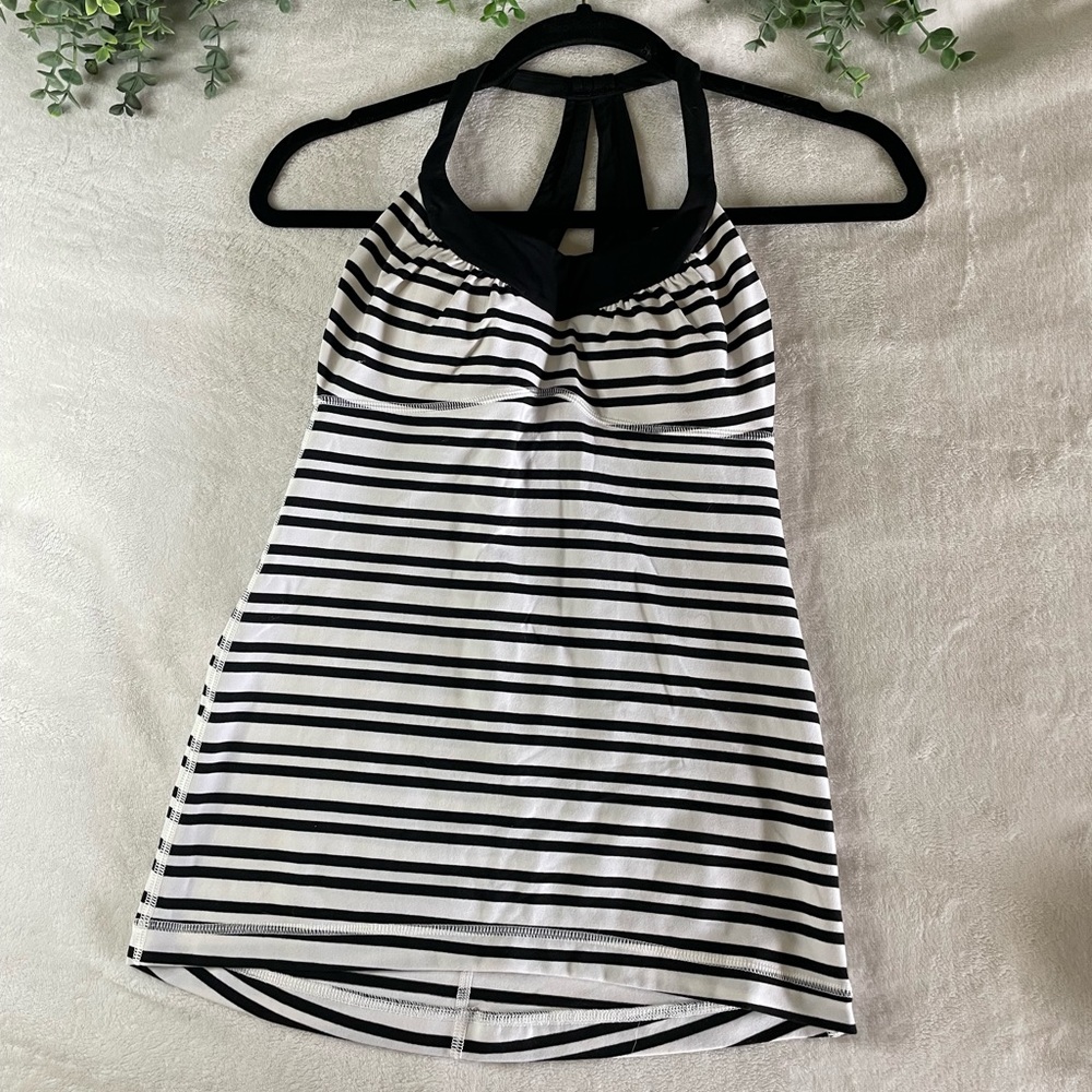 B&W STRIPED LULU TANK